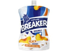 Melkunie Breaker perzik yoghurt met zonnebloempitten