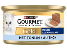 Gourmet Gold mousse kattenvoer nat met tonijn