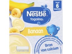 Nestlé Yogolino Banaan 6+ mnd baby toetje