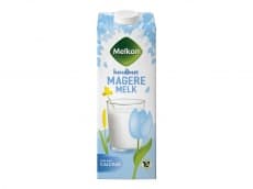 Melkan Magere melk 0% vet melk houdbaar