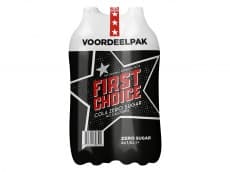 First Choice Cola zero 4-pak