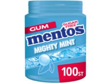 Mentos Mighty Mint XL Kauwgom mint Suikervrij Pot
