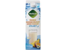 Melkan Drinkyoghurt mango passie 0% vet