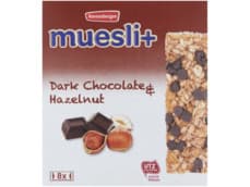 Muesli+ Mueslireep chocolade