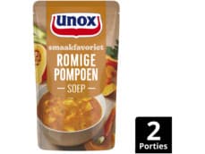 Unox Soep in zak speciaal romige pompoensoep