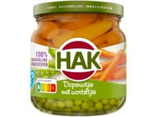 Hak Doperwtjes & worteltjes extra fijn