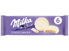 Milka Choco Wafer koek met witte chocolade