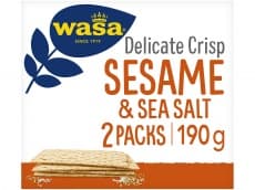 Wasa Delicate crisp sesame & sea salt