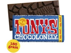 Tony's Chocolonely chocoladereep puur