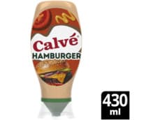 Calvé Hamburgersaus Knijpfles