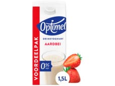 Optimel Drinkyoghurt aardbei 0% vet