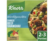 Knorr Wereldgerecht maaltijdpakket chinese beef shanghai