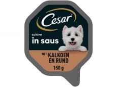 Cesar Cuisine kalkoen rund in saus