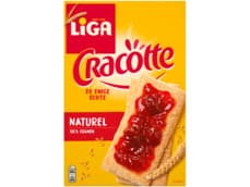 Liga Cracotte luchtige crackers naturel
