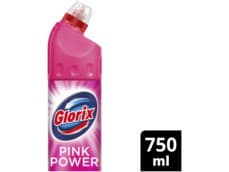 Glorix Toiletreiniger bleek pink flower