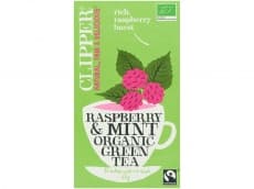 Clipper Organic green tea rasberry