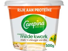 Campina magere kwark met een vleugje vanille