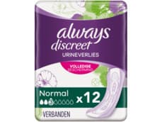 Always Discreet maandverband normal voor urineverlies