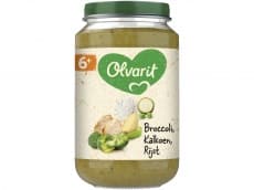 Olvarit 6+ Maanden Broccoli Kalkoen Rijst