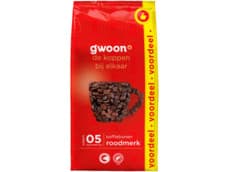 G'woon Koffiebonen roodmerk
