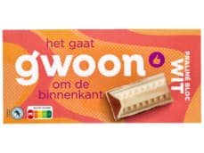 G'woon Chocolade tablet praliné wit