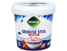 Melkan Yoghurt Griekse stijl aardbei