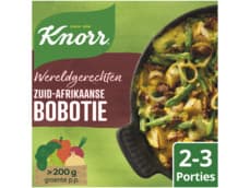 Knorr Wereldgerecht maaltijdpakket zuid-afrikaanse bobotie
