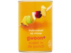 G'woon Fruitcocktail op siroop