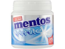 Mentos White Sweetmint Kauwgom mint Suikervrij Pot