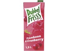 Dubbelfrisss Framboos cranberry