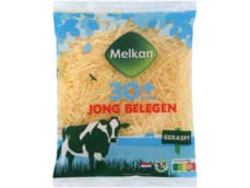 Melkan Geraspte kaas jong belegen 30+