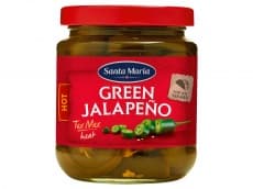 Santa Maria Green jalapeno's hot 215g