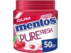 Mentos Pure Fresh Cherry Kers Kauwgom fruit Suikervrij Pot