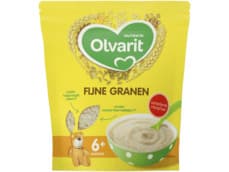 Olvarit 8+ maanden babypap fijne granen