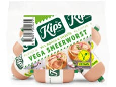 Kips Kleintje vega smeerworst 6 x 20g