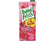 Dubbelfrisss 1Kcal framboos cranberry