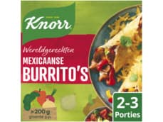 Knorr Wereldgerechten maaltijdpakket mexicaanse burrito's