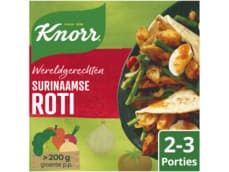 Knorr Wereldgerechten maaltijdpakket surinaamse roti