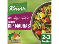 Knorr Wereldgerechten maaltijdpakket indiase kip madras