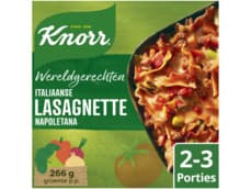 Knorr Wereldgerecht maaltijdpakket italiaanse lasagnette napoletan