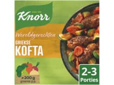 Knorr Wereldgerechten maaltijdpakket griekse kofta