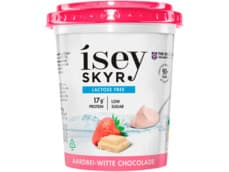 Isey Skyr aardbei witte chocola