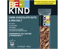 Be kind Notenreep Glutenvrij - Pure Chocolade, Noten & Zeezout