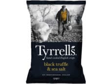 Tyrrells Black truffle & sea salt chips