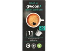 G'woon Koffiecups espresso ristretto