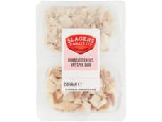 Slagers kwaliteit Dobbelsteentjes vetspek