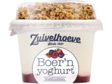 Zuivelhoeve Boer'n yoghurt muesli bosvruchten