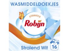 Robijn Wasmiddeldoekjes wit