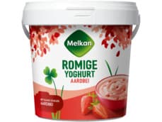 Melkan Romige yoghurt aardbei
