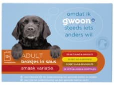 G'woon Adult brokjes in saus